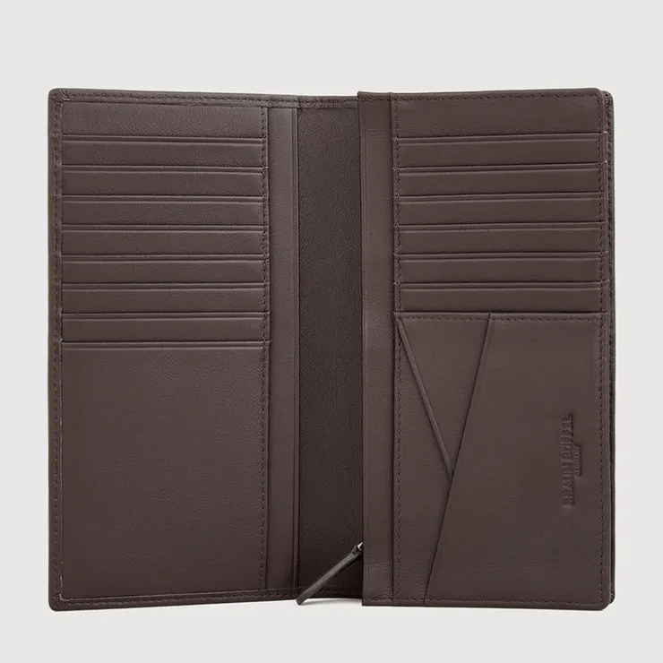 Braun Büffel Long Wallets | Wallets & Small Leather Goods>STUDIO BIFOLD LONG WALLET WITH ZIP COMPARTMENT