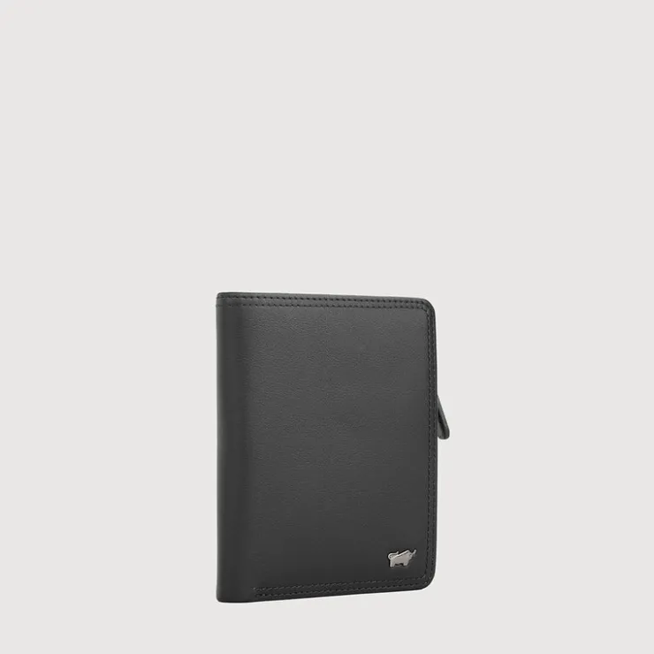 Braun Büffel Compact Wallets | Wallets & Small Leather Goods>STUDIO BIFOLD SMALL WALLET WITH COIN COMPARTMENT