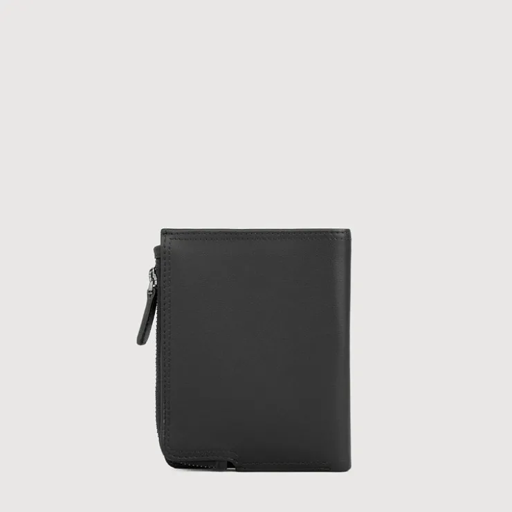 Braun Büffel Compact Wallets | Wallets & Small Leather Goods>STUDIO BIFOLD SMALL WALLET WITH COIN COMPARTMENT