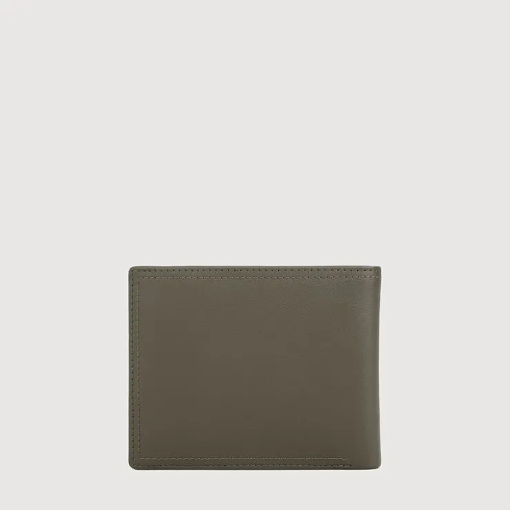 Braun Büffel Compact Wallets | Wallets & Small Leather Goods>STUDIO CENTRE FLAP WALLET WITH COIN COMPARTMENT