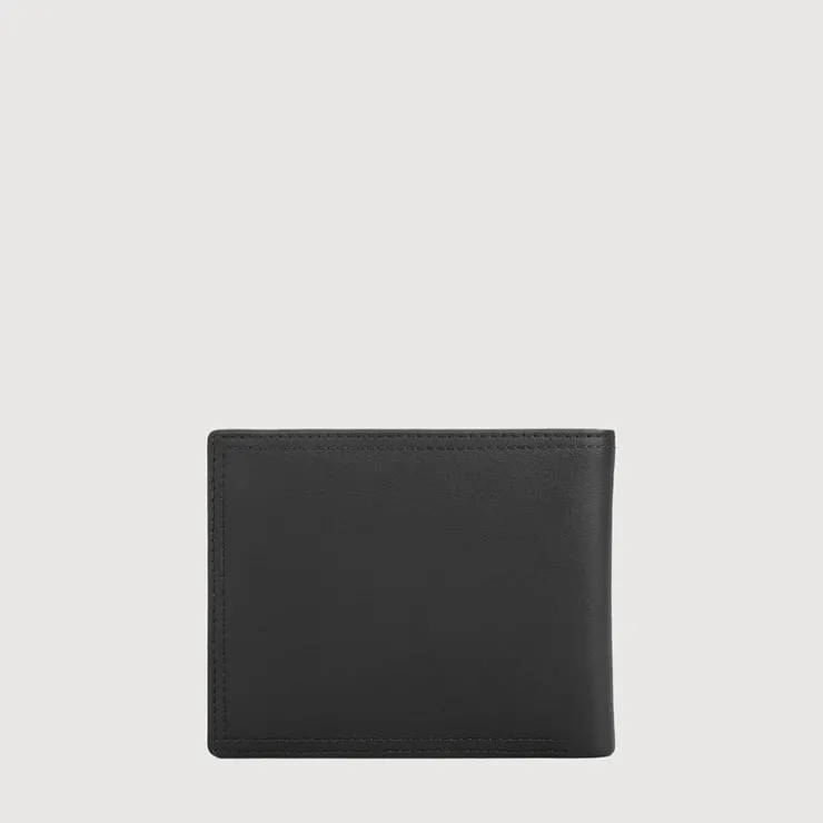 Braun Büffel Compact Wallets | Wallets & Small Leather Goods>STUDIO CENTRE FLAP WALLET WITH COIN COMPARTMENT