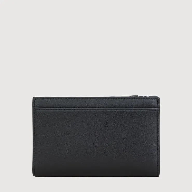 Women Braun Büffel Compact Wallets | Wallets & Small Leather Goods>URANIA BIFOLD 3/4 WALLET WITH EXTERNAL COIN COMPARTMENT