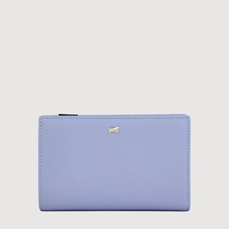 Women Braun Büffel Compact Wallets | Wallets & Small Leather Goods>URANIA BIFOLD 3/4 WALLET WITH EXTERNAL COIN COMPARTMENT