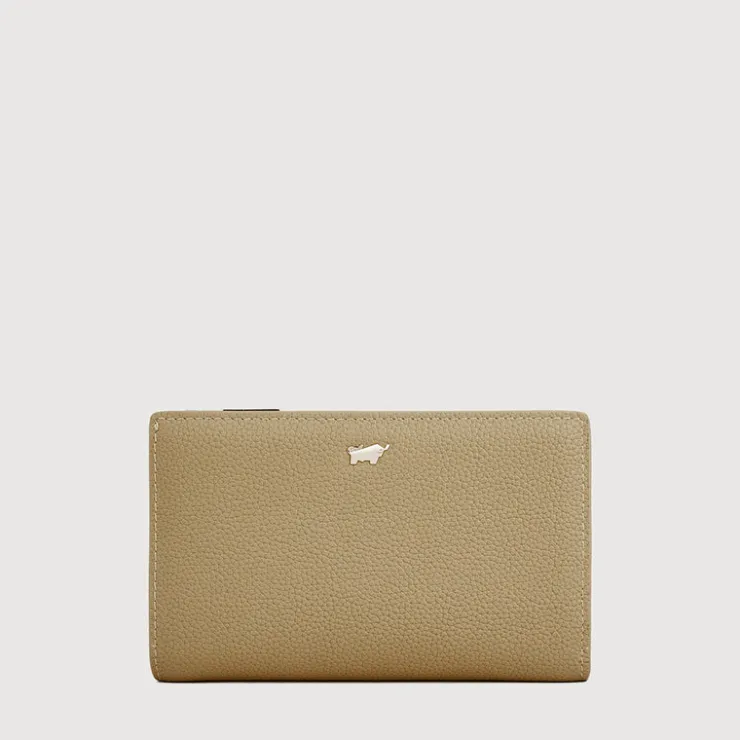 Women Braun Büffel Compact Wallets | Wallets & Small Leather Goods>URANIA BIFOLD SHORT WALLET WITH EXTERNAL COIN COMPARTMENT