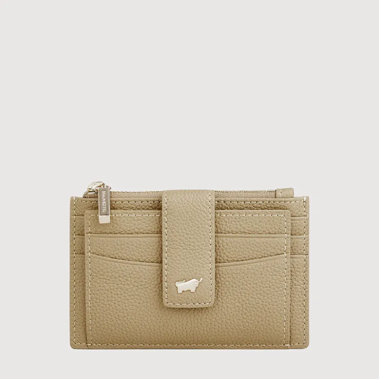 Women Braun Büffel Card Holders | Wallets & Small Leather Goods>URANIA CARD HOLDER WITH EXTERNAL COIN COMPARTMENT