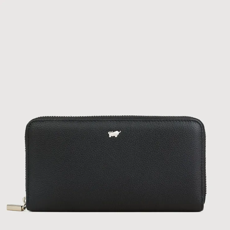 Women Braun Büffel Long Wallets | Wallets & Small Leather Goods>URANIA ZIP LONG WALLET (3 GUSSET)