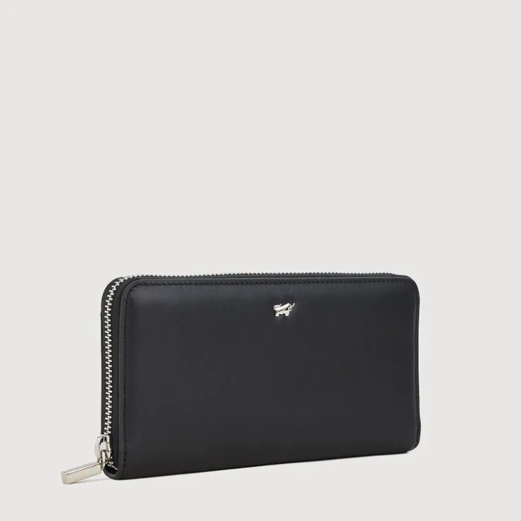 Women Braun Büffel Long Wallets | Wallets & Small Leather Goods>URANIA ZIP LONG WALLET (3 GUSSET)