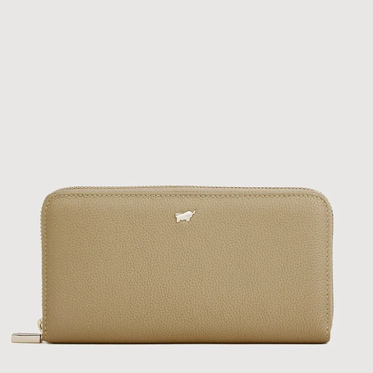 Women Braun Büffel Long Wallets | Wallets & Small Leather Goods>URANIA ZIP LONG WALLET (3 GUSSET)