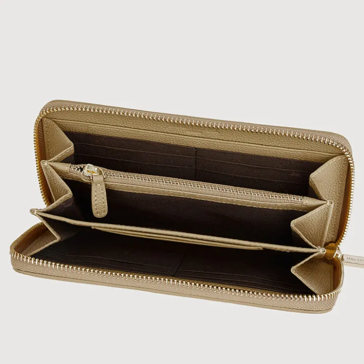 Women Braun Büffel Long Wallets | Wallets & Small Leather Goods>URANIA ZIP LONG WALLET (3 GUSSET)