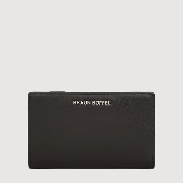 Women Braun Büffel Compact Wallets | Wallets & Small Leather Goods>VERA BIFOLD 3/4 WALLET WITH EXTERNAL COIN COMPARTMENT