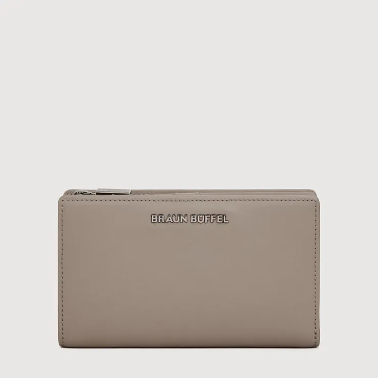 Women Braun Büffel Compact Wallets | Wallets & Small Leather Goods>VERA BIFOLD 3/4 WALLET WITH EXTERNAL COIN COMPARTMENT