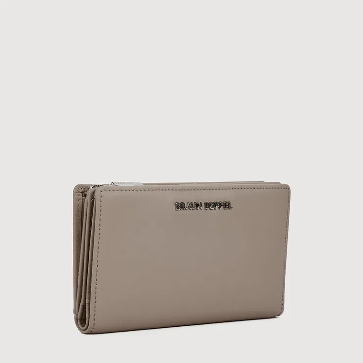 Women Braun Büffel Compact Wallets | Wallets & Small Leather Goods>VERA BIFOLD 3/4 WALLET WITH EXTERNAL COIN COMPARTMENT