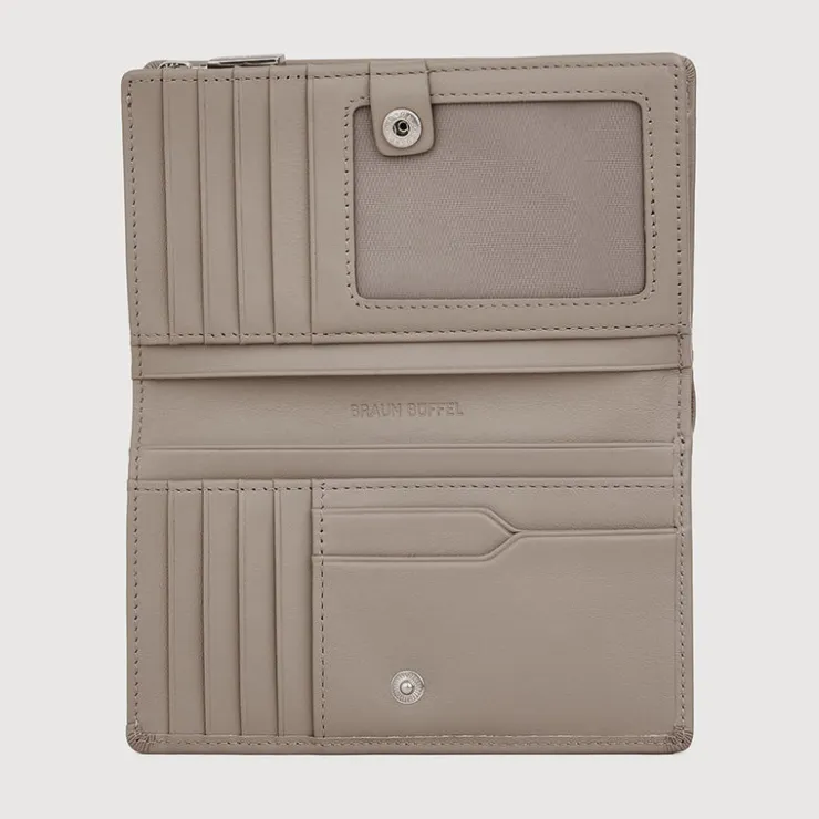 Women Braun Büffel Compact Wallets | Wallets & Small Leather Goods>VERA BIFOLD 3/4 WALLET WITH EXTERNAL COIN COMPARTMENT