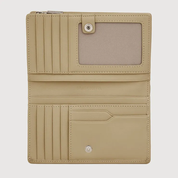 Women Braun Büffel Compact Wallets | Wallets & Small Leather Goods>VERA BIFOLD 3/4 WALLET WITH EXTERNAL COIN COMPARTMENT