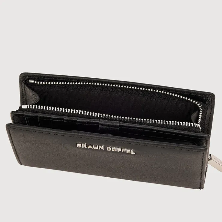 Women Braun Büffel Compact Wallets | Wallets & Small Leather Goods>VERA BIFOLD 3/4 WALLET WITH EXTERNAL COIN COMPARTMENT