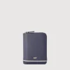 Braun Büffel Card Holders>VIKTOR CARD HOLDER WITH EXTERNAL COIN COMPARTMENT