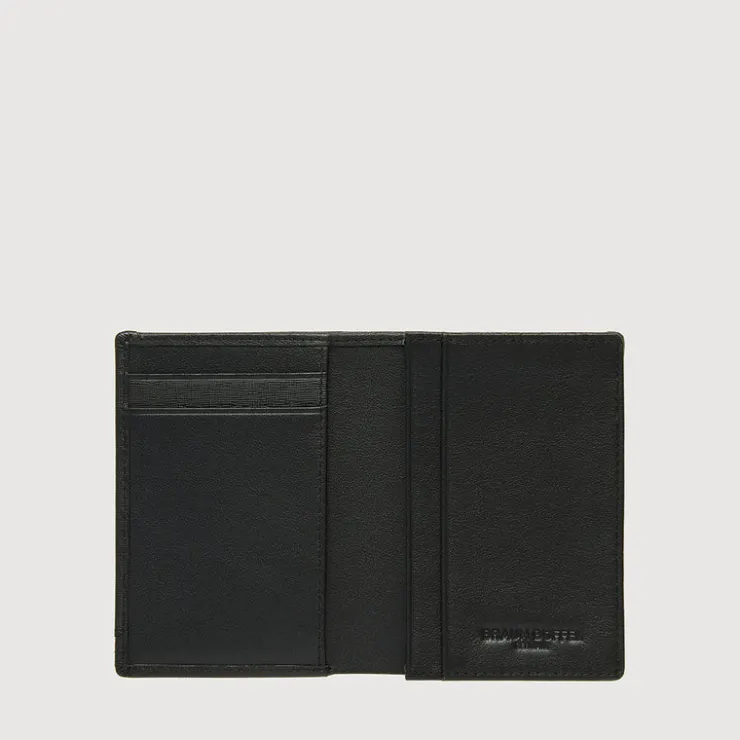 Braun Büffel Card Holders>VIKTOR CARD HOLDER WITH NOTES COMPARTMENT (BOX GUSSET)