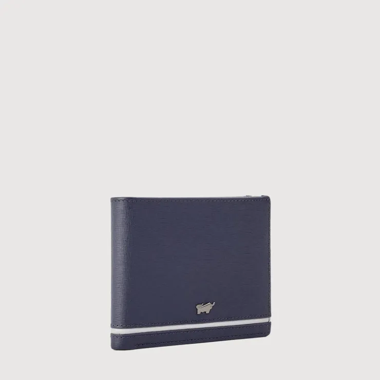 Braun Büffel Compact Wallets>VIKTOR CENTRE FLAP CARDS WALLET