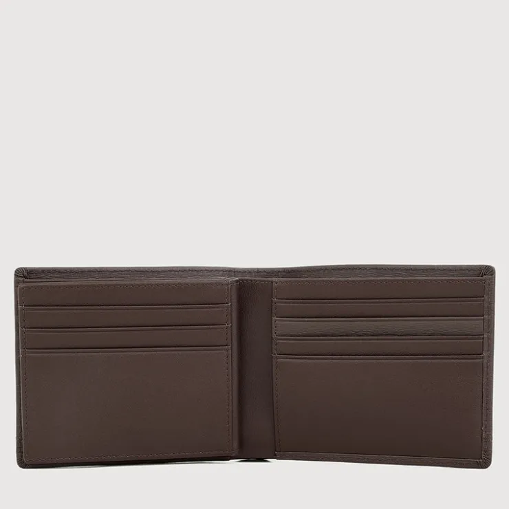 Braun Büffel Compact Wallets>VIKTOR CENTRE FLAP CARDS WALLET