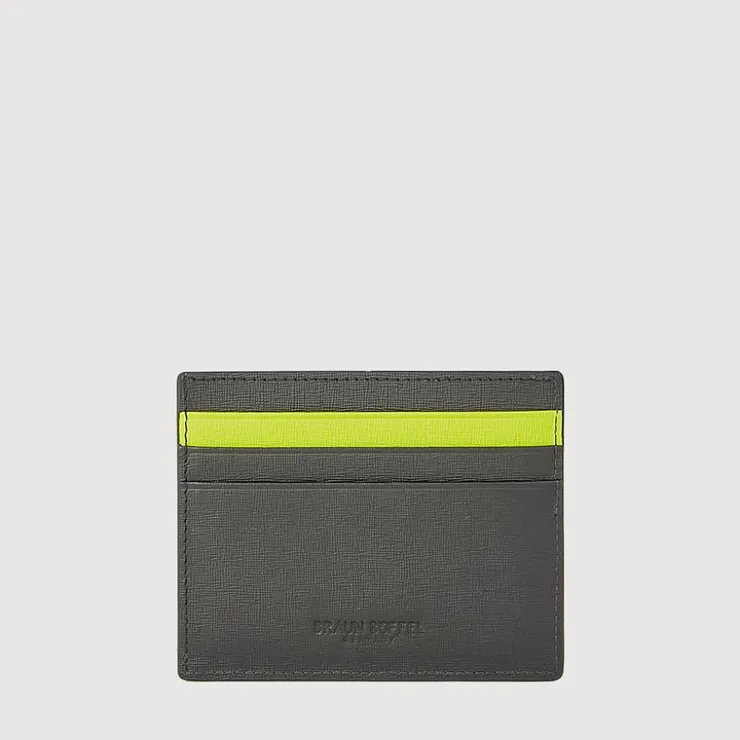 Braun Büffel Card Holders>VIKTOR FLAT CARD HOLDER