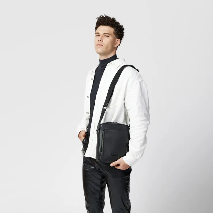 Braun Büffel Postman Bags>VIKTOR MEDIUM POSTMAN