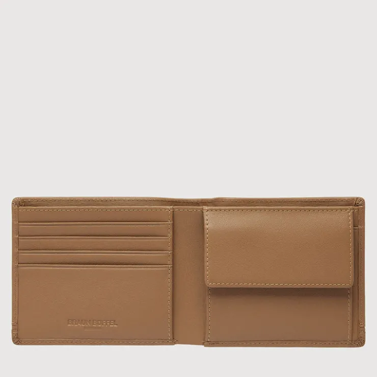 Braun Büffel Compact Wallets>VIKTOR WALLET WITH COIN COMPARTMENT