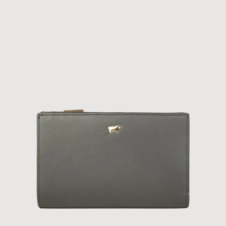 Women Braun Büffel Compact Wallets | Wallets & Small Leather Goods>VILLE BIFOLD 3/4 WALLET (BOX GUSSET)