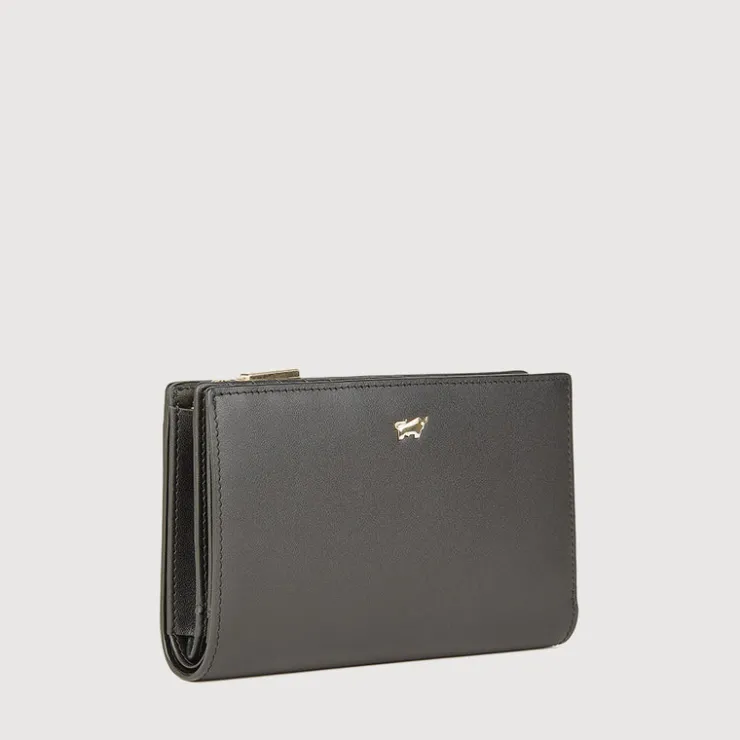 Women Braun Büffel Compact Wallets | Wallets & Small Leather Goods>VILLE BIFOLD 3/4 WALLET (BOX GUSSET)
