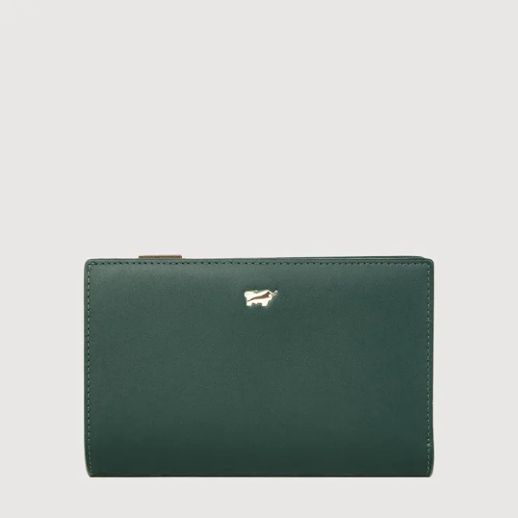 Women Braun Büffel Compact Wallets | Wallets & Small Leather Goods>VILLE BIFOLD 3/4 WALLET (BOX GUSSET)