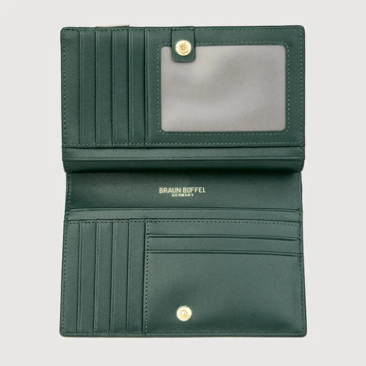 Women Braun Büffel Compact Wallets | Wallets & Small Leather Goods>VILLE BIFOLD 3/4 WALLET (BOX GUSSET)