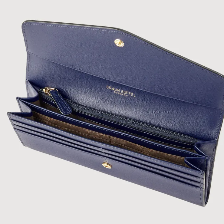 Women Braun Büffel Long Wallets | Wallets & Small Leather Goods>VILLE BIFOLD LONG WALLET (2 V GUSSET)