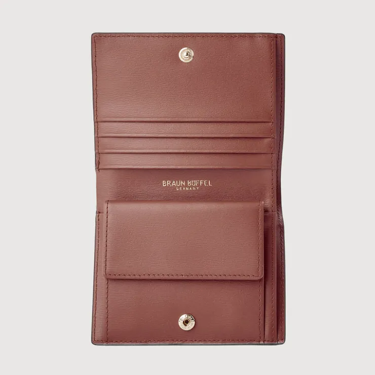 Women Braun Büffel Compact Wallets | Wallets & Small Leather Goods>VILLE BIFOLD SMALL WALLET WITH COIN COMPARTMENT