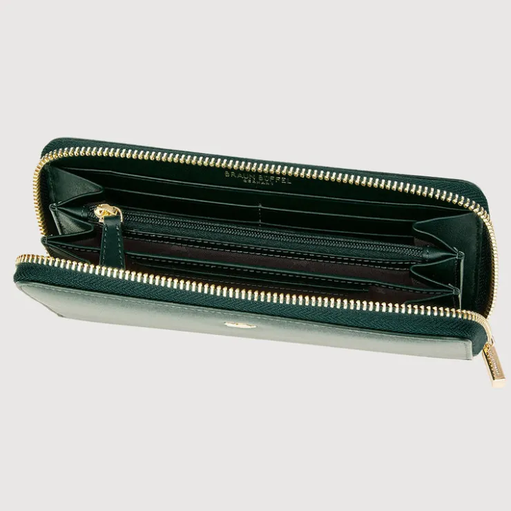 Women Braun Büffel Long Wallets | Wallets & Small Leather Goods>VILLE ZIP LONG WALLET
