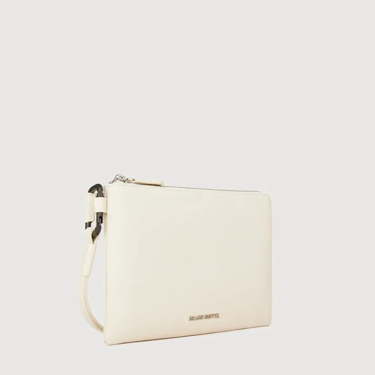 Braun Büffel Wristlets>WELYN ZIP TOP WRISTLET