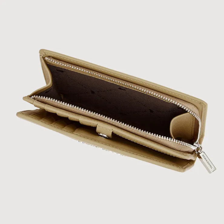 Women Braun Büffel Compact Wallets | Wallets & Small Leather Goods>X BIFOLD 3/4 WALLET WITH EXTERNAL COIN COMPARTMENT