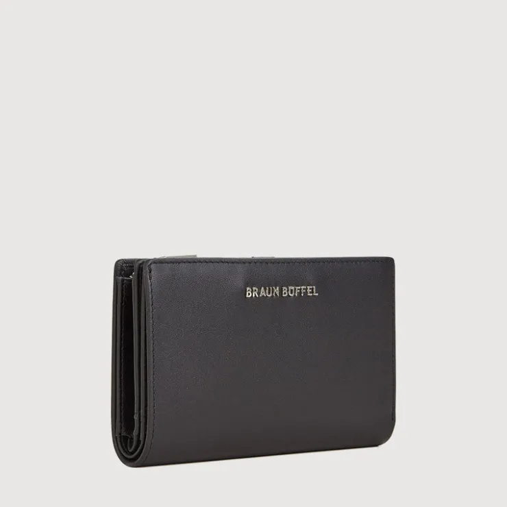 Women Braun Büffel Compact Wallets | Wallets & Small Leather Goods>X BIFOLD 3/4 WALLET WITH EXTERNAL COIN COMPARTMENT