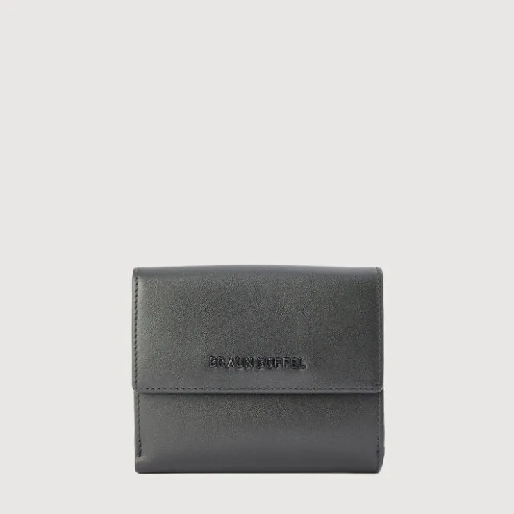 Women Braun Büffel Compact Wallets | Wallets & Small Leather Goods>X BIFOLD SMALL WALLET WITH EXTERNAL COIN COMPARTMENT
