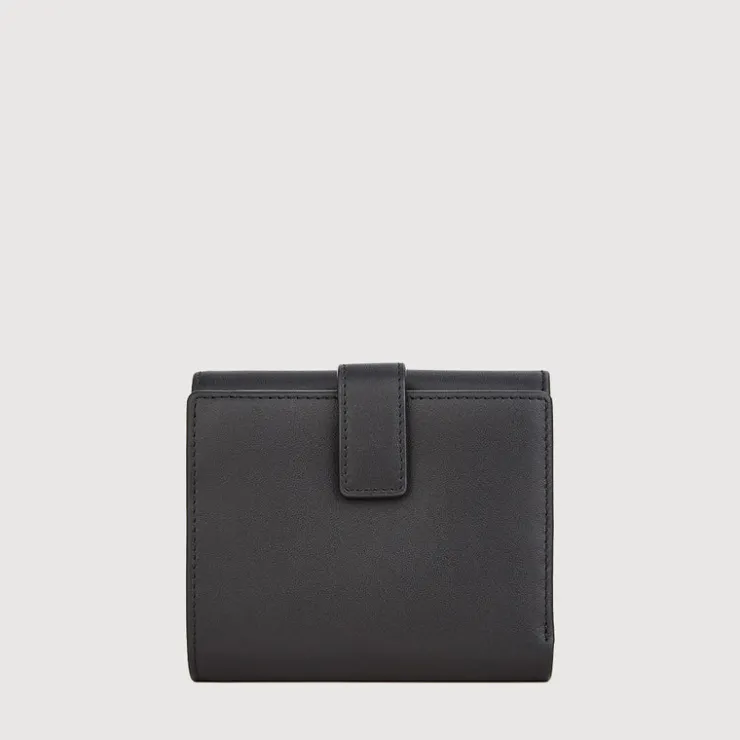 Women Braun Büffel Compact Wallets | Wallets & Small Leather Goods>X BIFOLD SMALL WALLET WITH EXTERNAL COIN COMPARTMENT