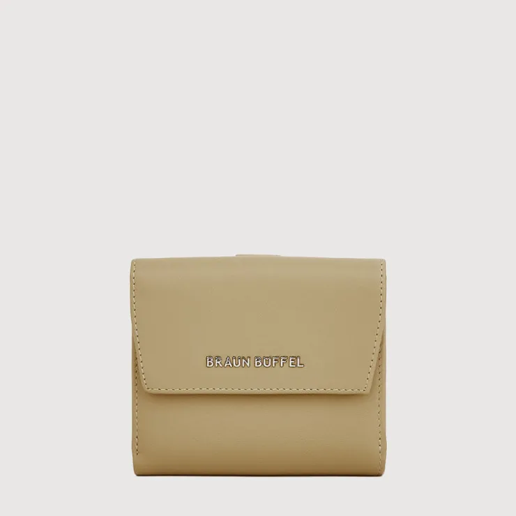 Women Braun Büffel Compact Wallets | Wallets & Small Leather Goods>X BIFOLD SMALL WALLET WITH EXTERNAL COIN COMPARTMENT